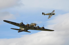 Sally B and Spitfire